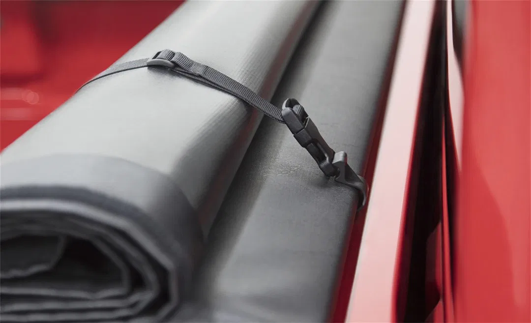 16019 – ACCESS Tonneau Cover, Soft Roll-Up Hook And Loop Standard Profile Black Vinyl Lockable Using - view 2